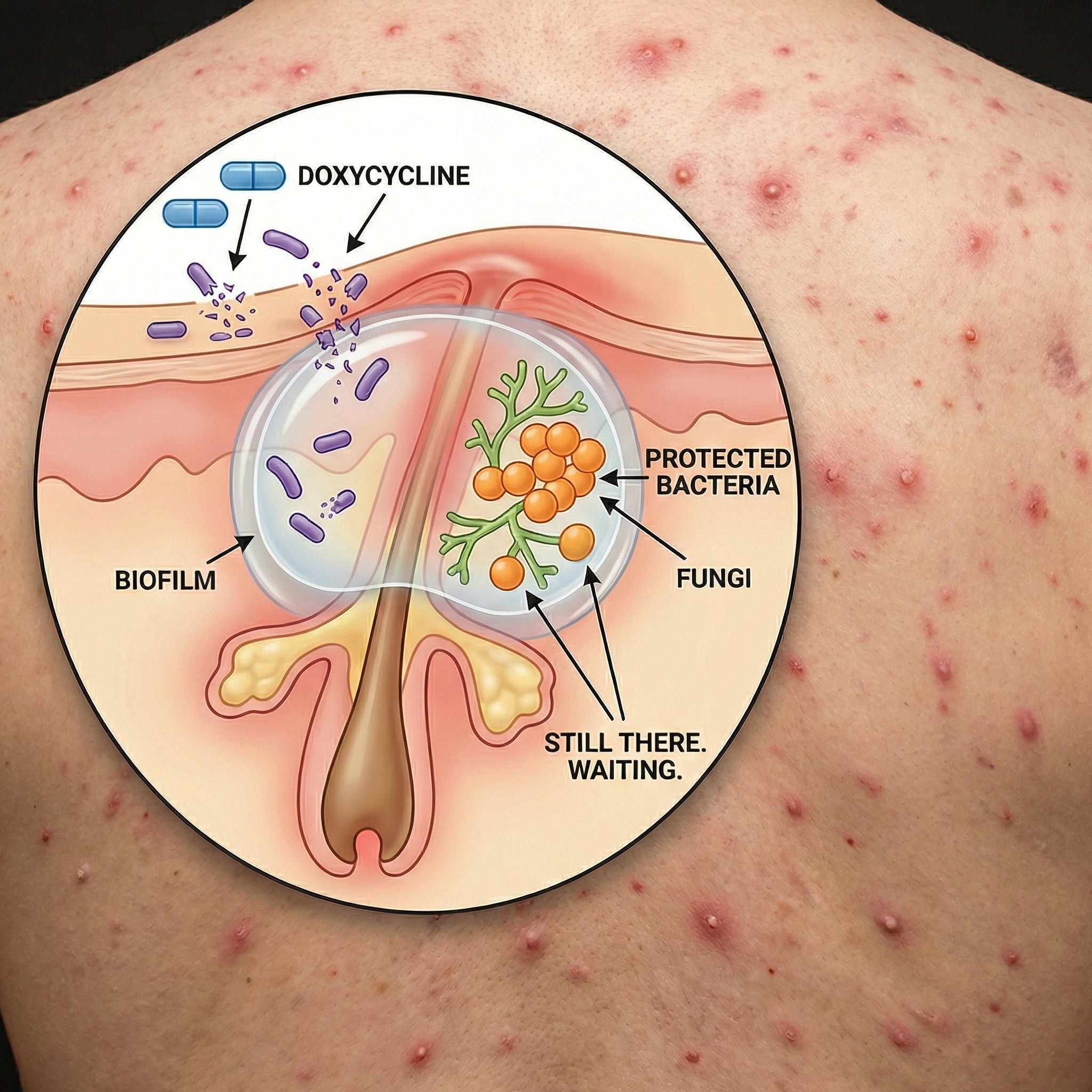 What is Biofilm Acne? The Hidden Barrier Your Derm Never Tested For